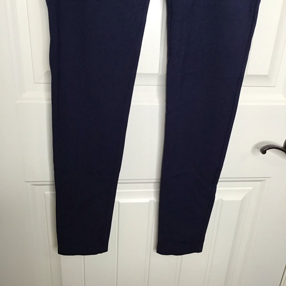 Betabrand Skinny-Leg Classic Dress Pant Yoga Pants in Navy Size Small Long. - Picture 4 of 9